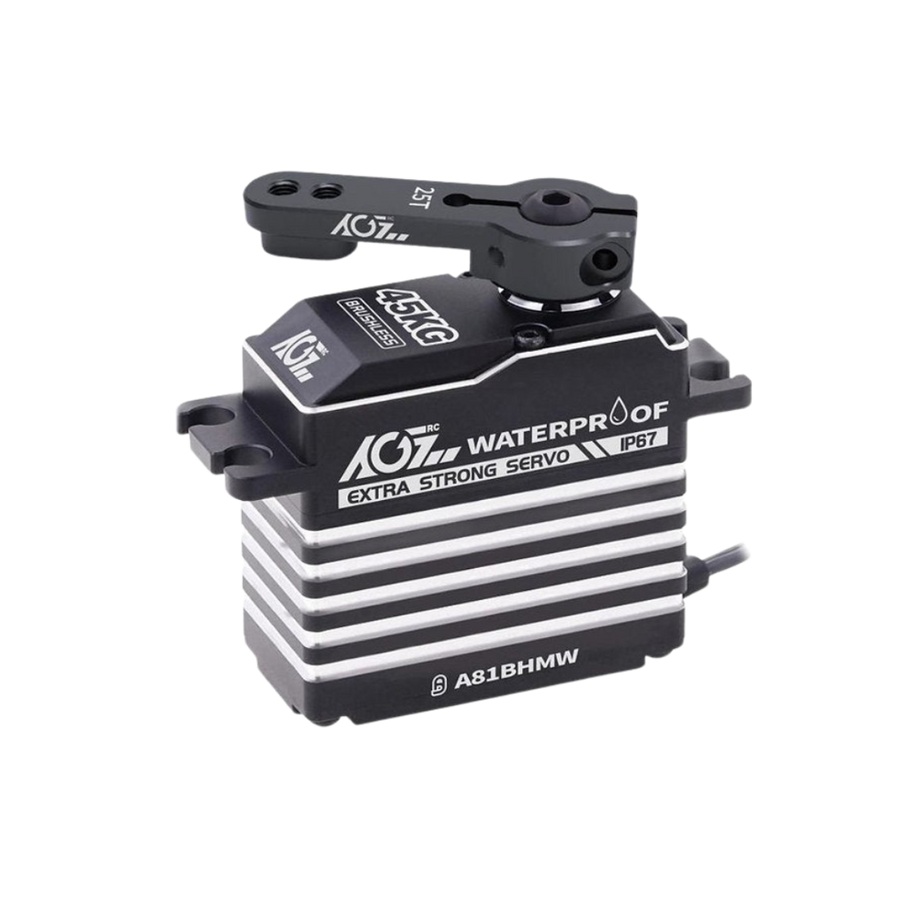 AGFRC 45KG Monster Torque 0.085s High Speed WP Digital Brushless Servo - A81BHMW