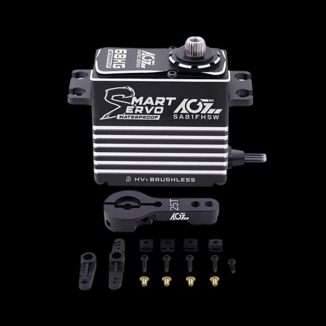 アオページ AGFRC Brushless 4-pole 68kg Billet Servo - SA81FHSW – Taylor RC
