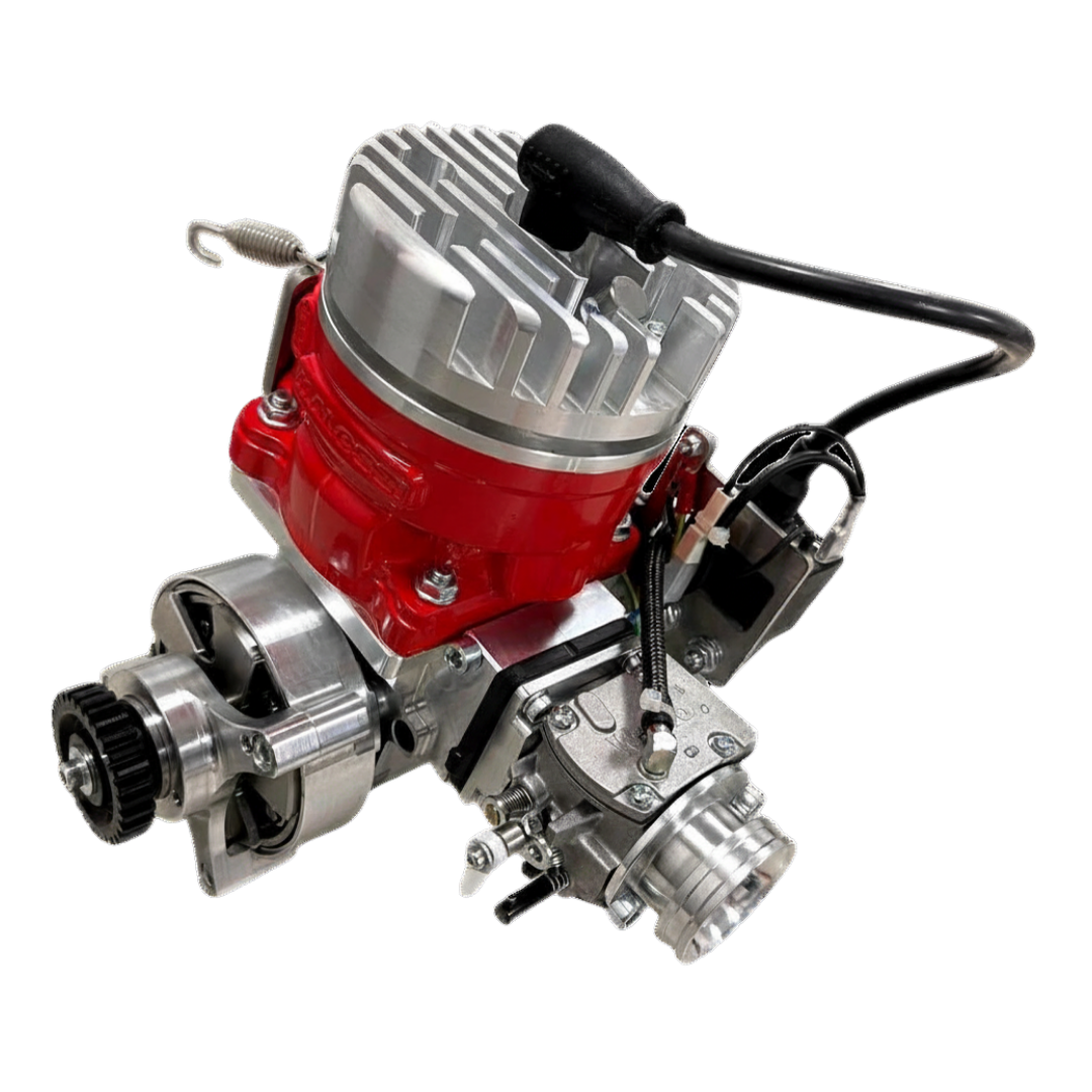 ALX 85 Malossi engine kit in silver anodised finish for MCD MAX