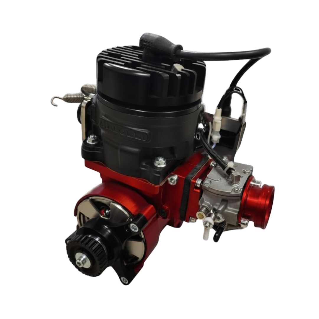ALX 85 Malossi engine kit in black anodised finish for Kraken Vekta 5