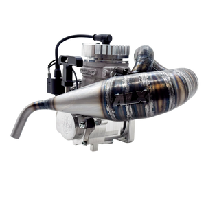 ALX 85cc Malossi GSR46 GoPed engine kit shown from the clutch side