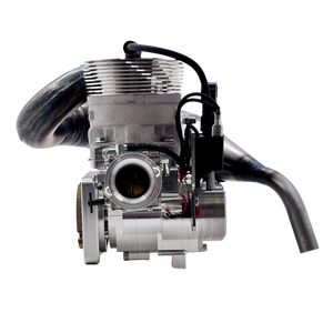ALX Brutale 96cc Malossi GSR46 GoPed engine kit shown from the carburettor side