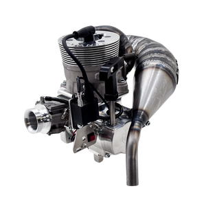 ALX Performante 71cc Malossi GSR46 GoPed engine kit shown from the carburettor rear side