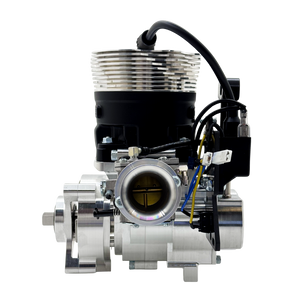 Engine component on a white background