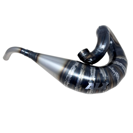 Exhaust pipe on a white background