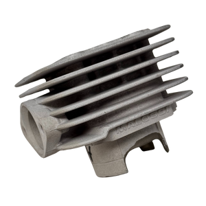 Gray metal grille on a white background