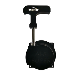 ALX Complete Replacement Pull starter straight (RAW SILVER)