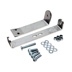 ALX Twin Outlaw Exhaust Mounting brackets