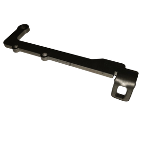 Metal bracket on a white background