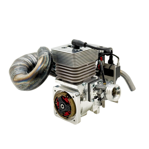 Front angled view of ALX Super 63 Malossi GSR46 GoPed engine kit