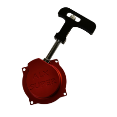 ALX Complete Replacement Pull starter with angled handle (RAW SILVER)