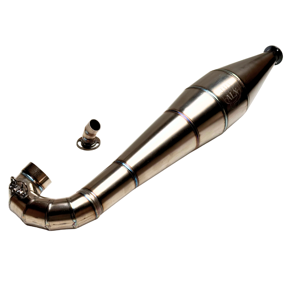ALX Titanium BAJA Big Bore V2 Unsilenced Side Pipe