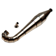 ALX Titanium Baja Big Bore V2 unsilenced side pipe with header