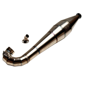ALX Titanium Baja Big Bore V2 unsilenced side pipe with header