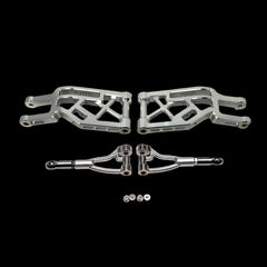 VEKTA Billet Front Long Travel V2 Suspension Arm Set (4pcs) - Beast RC