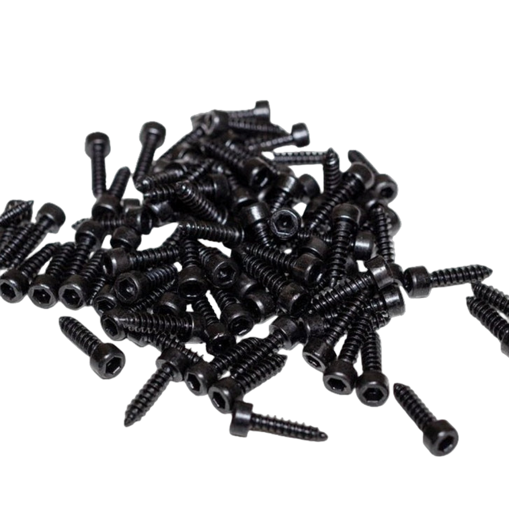 "Bite Screws" - Complete Black Beadlock Screw set of 84