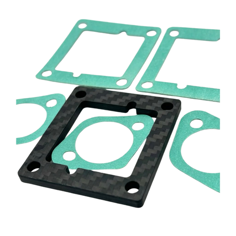 Bonehead RC Carbon Reed Spacer Kit for Taylor Big Bore Engine [+600 RPM Under Load]