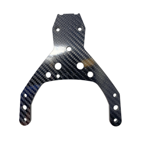 BONEHEAD RC BAJA Carbon Fibre Front Upper "Y" Plate