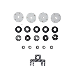 BONEHEAD MCD Upgraded Shock Piston/Guide set (5 Holes)