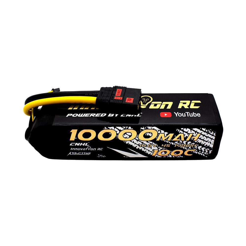 CNHL Racing Series 10000mAh 14.8V 4S 100C Lipo Battery with QS8 Plug