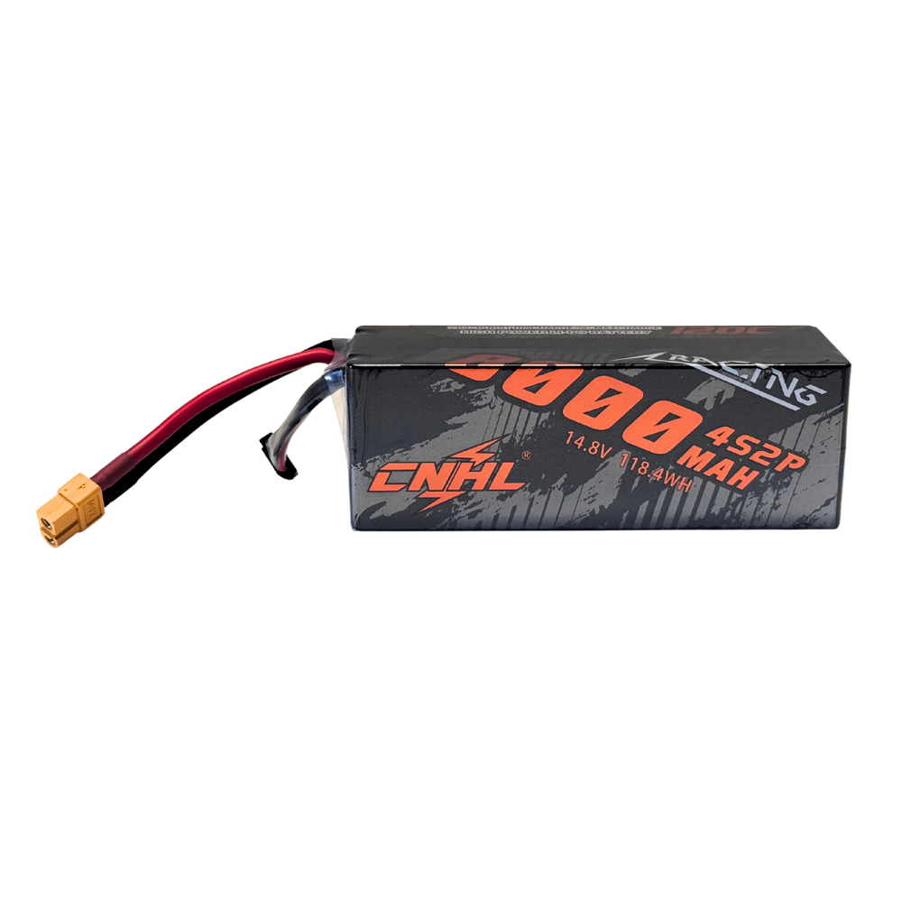 CNHL Racing Series 8000mAh 14.8V 4S 120C Lipo Battery with XT60 Plug