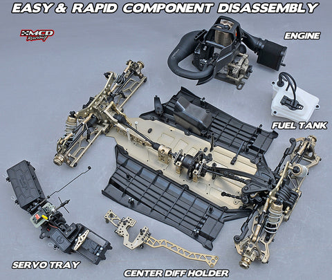 MCD XR5 Max Rally FT-R Rolling Chassis