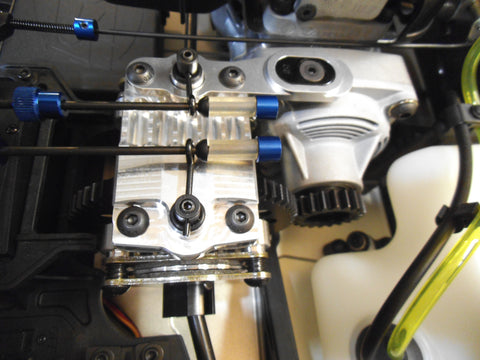 Modified RC Losi 5iveT 2.0  Centre Diff Mount and Brace