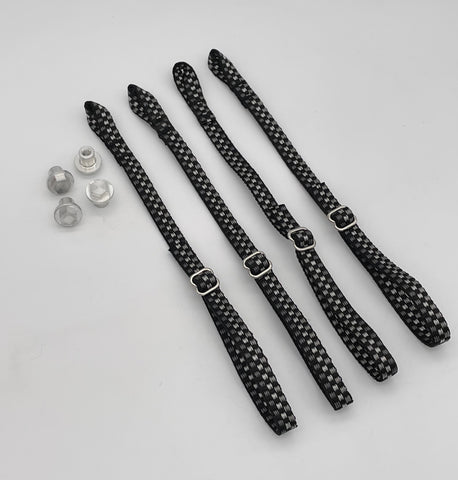 Galante HD limit straps for Kraken Vesla.5 (4x 6mm nuts)