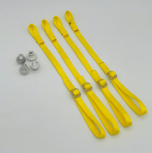 Galante HD limit straps for Kraken Vesla.5 (4x 6mm nuts)