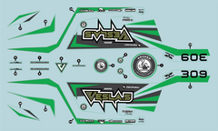 Kraken Vesla Decal set (electric version) KVS153