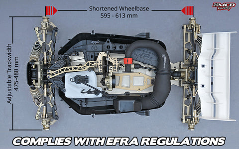 MCD RR5 Max Buggy FT-R Rolling Chassis