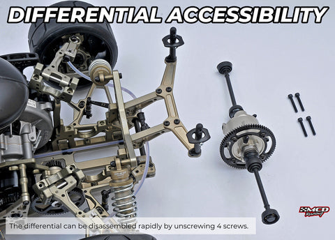 MCD DUOX 2WD Rolling Chassis Including Hyd Diff & Airbox