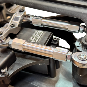 Fonzie Godzilla servo links installed on Losi 5IVE-T 3.0 with Spektrum S1000MT servo