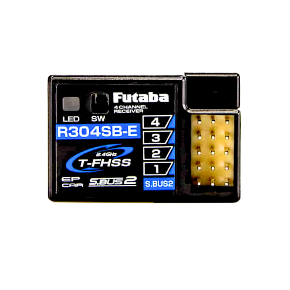 Futaba R304SB-E 4-Channel Surface Receiver with Telemetry T-FHSS (Internal Aerial)