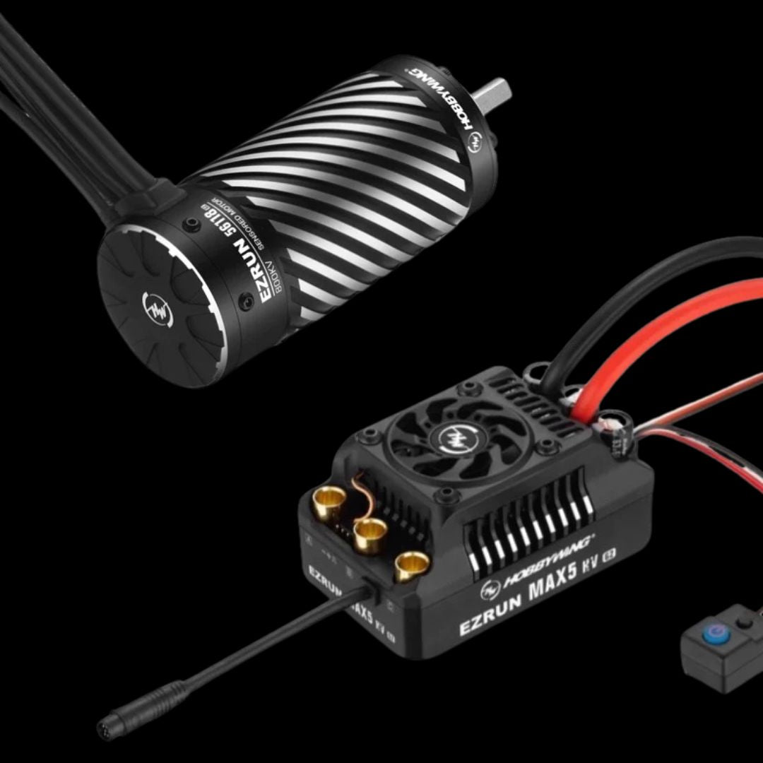 ホビーラジコン HOBBYWING MAX5 EZRUN MAX5 G2 ESC (6-12S) - HOBBYWING North America