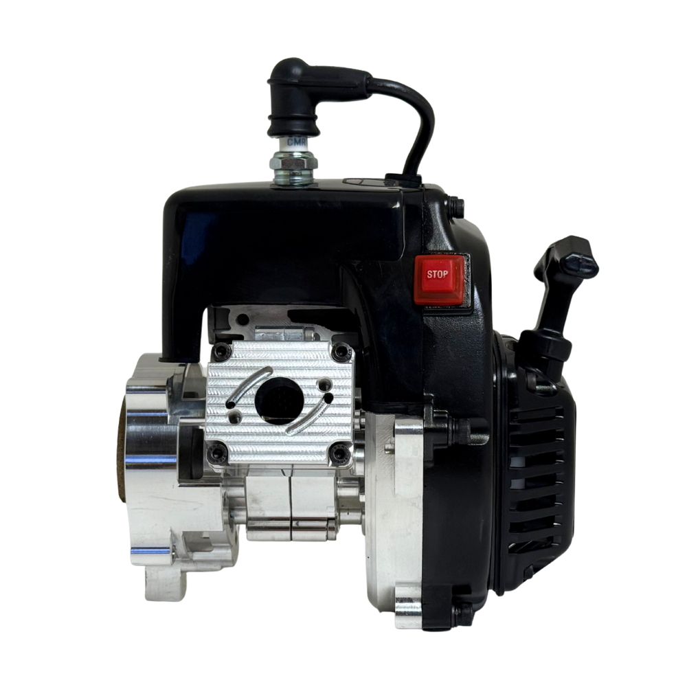 HPRC Billet Reed Case 32cc Race Ported Zenoah Engine