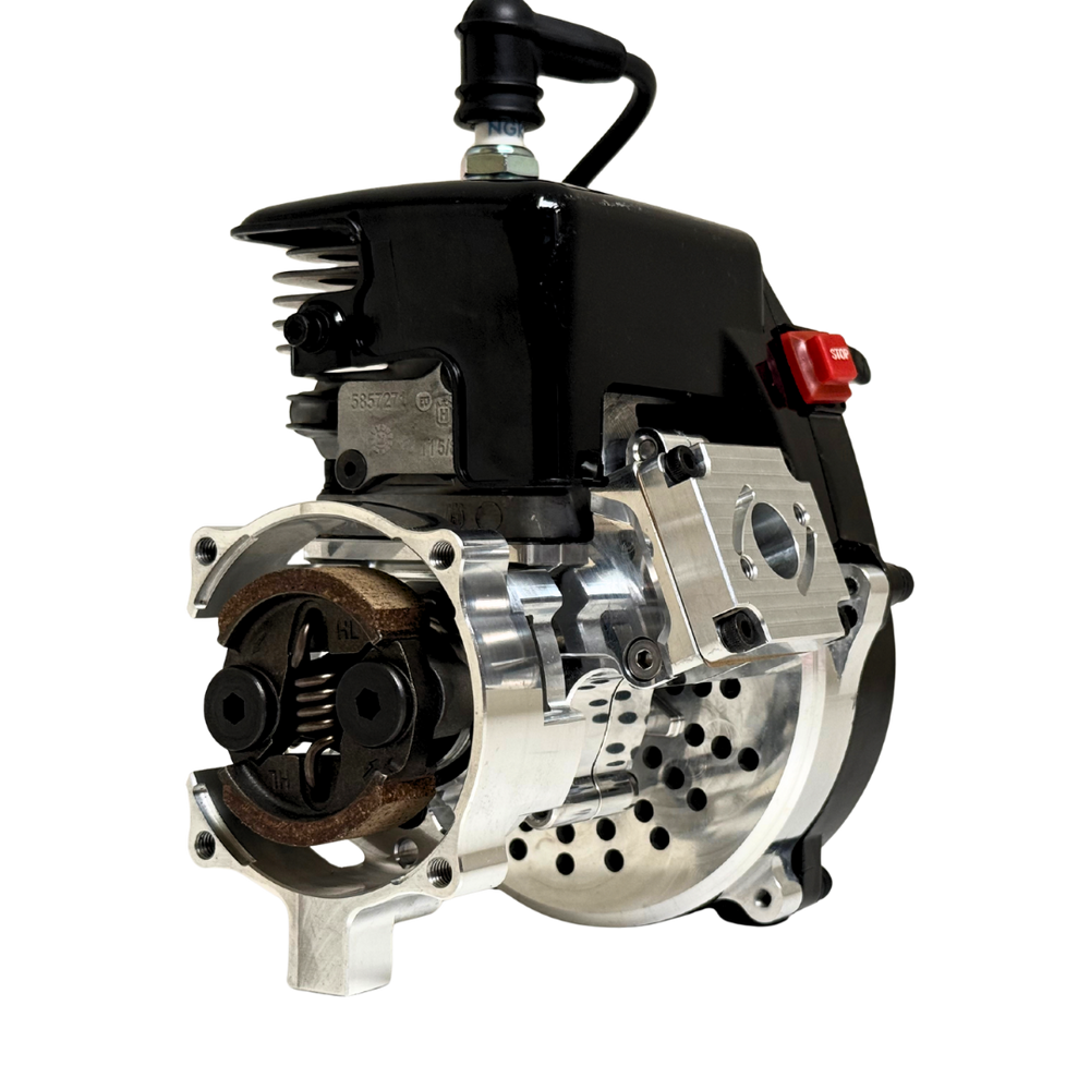 HPRC Billet Reed Case 34cc Race Ported Zenoah Engine