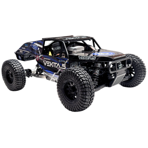 Model of a Vekta 5 off-road vehicle on a white background