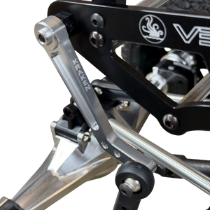 Close-up of a mechanical component with 'VEKTA' branding on a white background
