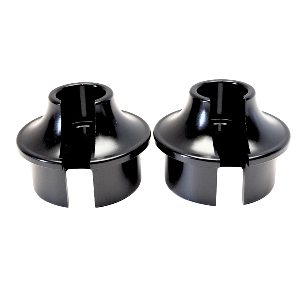 Billet CNC Spring Perch set BLACK (2) for VEKTA.5 & VESLA.5 [KV2267B]