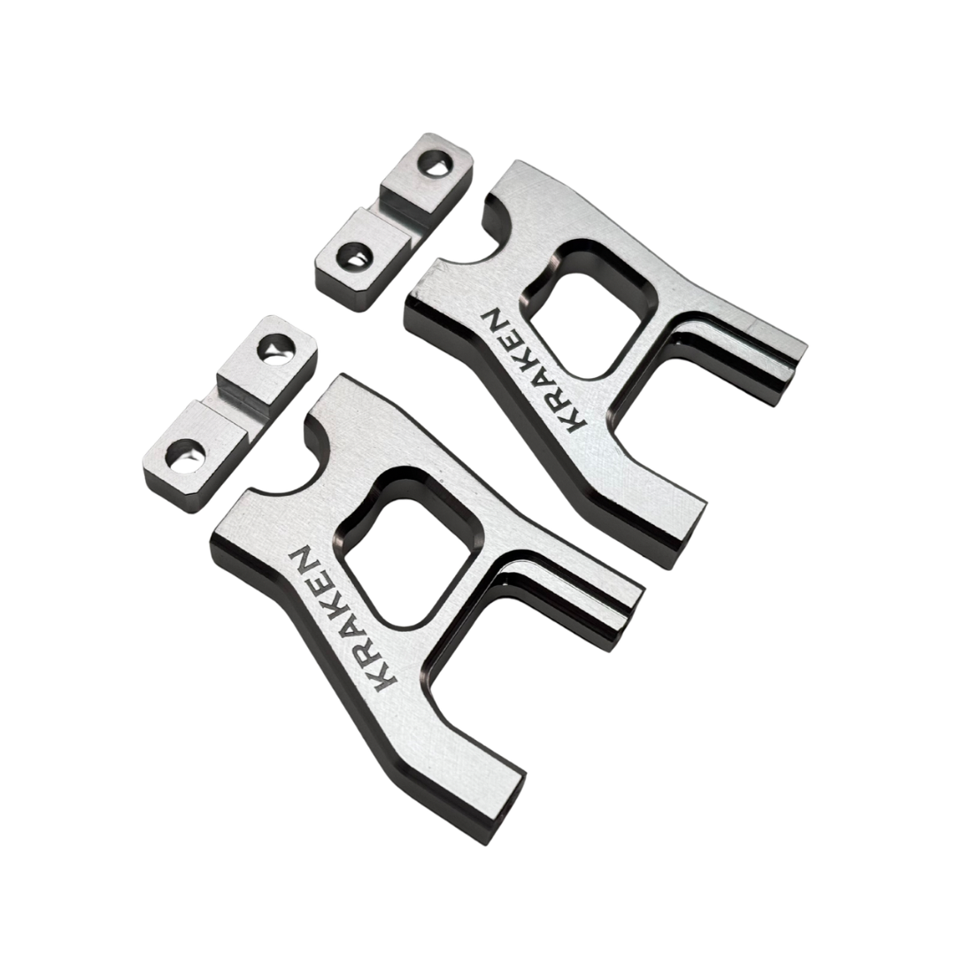 Kraken Vesla CNC Throttle Brake Servo Mounts with clamps (2) [KVS229]
