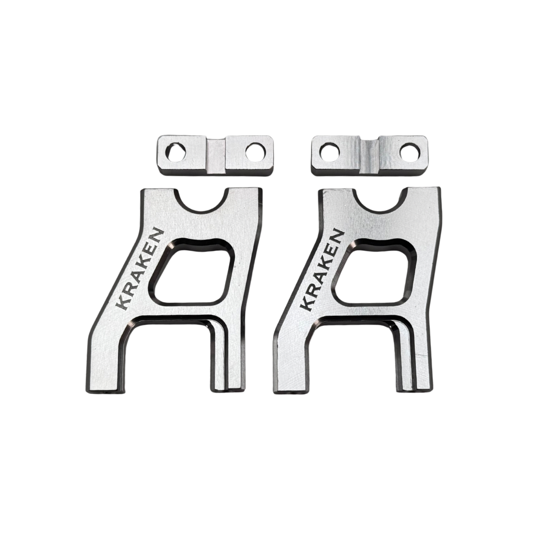 Kraken Vesla CNC Throttle Brake Servo Mounts with clamps (2) [KVS229]