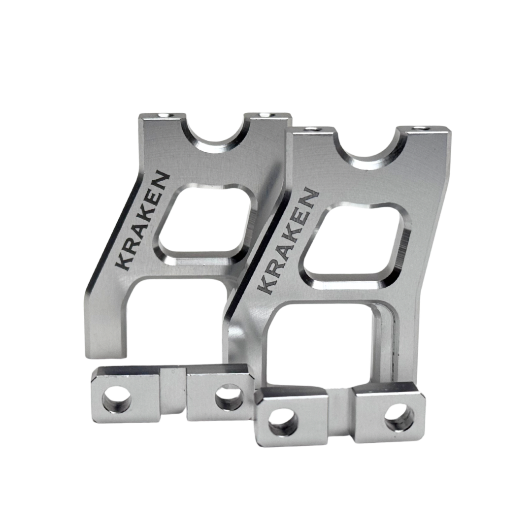 Kraken Vesla CNC Throttle Brake Servo Mounts with clamps (2) [KVS229]