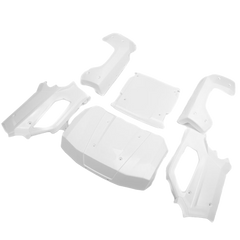 Losi Body Set, Complete, White: 5IVE-T 3.0 [LOS-3662]