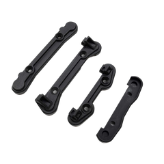 Losi Hinge Pin Brace Covers, F/R (4) - ALL 5IVE [LOS-3715]