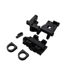 Losi Center Diff Mount Rear & Top w/Bearing Inserts: 5IVE- T Electric [LOS-3724]