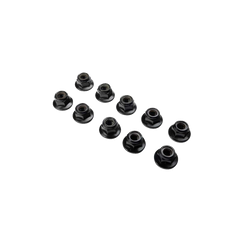 Flanged Nylock Nut, M5 STL (10) [LOS-3918]