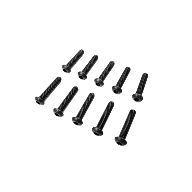 Losi Button Head Screws, M6 x 30mm STL (10) [LOS-3919]