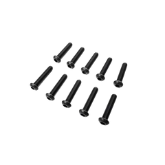 Losi Button Head Screws, M6 x 30mm STL (10) [LOS-3919]