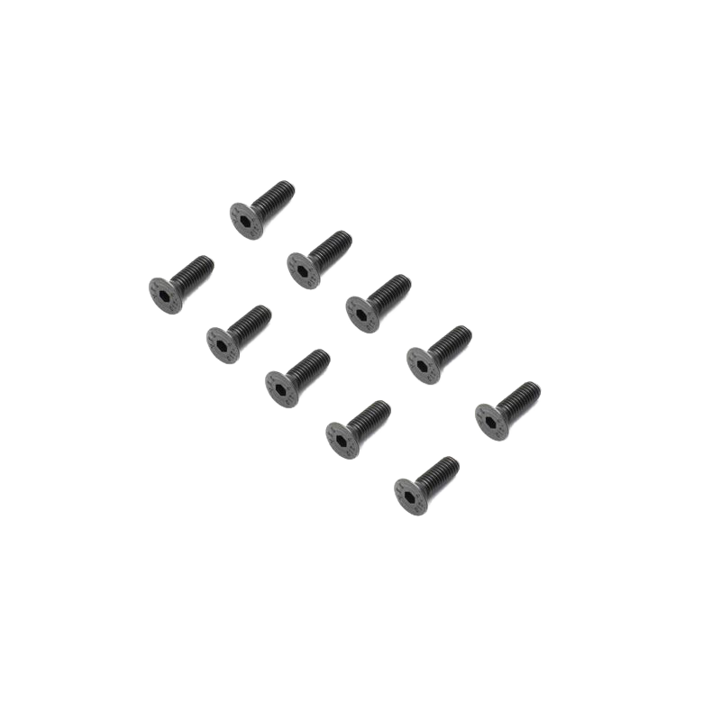 Losi Flat Head Screws, M5 x 16mm Flat Head (10) [LOS-3922]